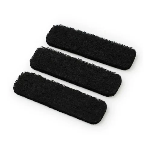 Rotho 3er-Set Aktivkohlefilter BIALA - Schwarz -
