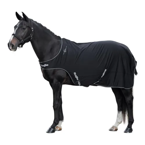 Führanlagendecke RugBe - Schwarz -  Grösse Pferdedecke: 145 cm
