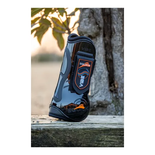 eQuick Gamaschen VIBE VELCRO - Schwarz -  Farbe: Schwarz, Grösse: L