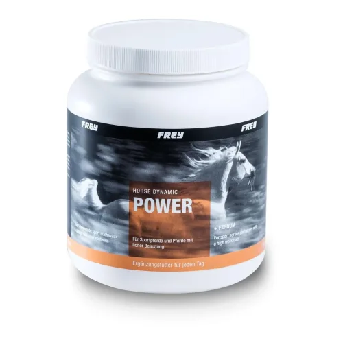 Frey Zusatzfutter Horse Dynamic Power + Ferrum - Weiss -