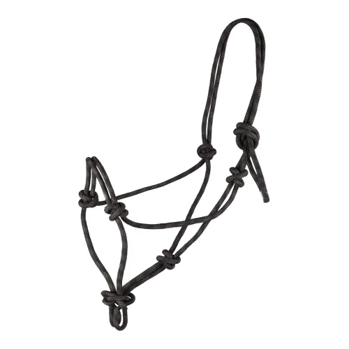 Waldhausen Knotenhalfter - schwarz/braun Grösse Zaum: WB