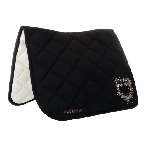 Equestro Schabracke Crystal - Schwarz -  Farbe: Schwarz, Grösse: DR