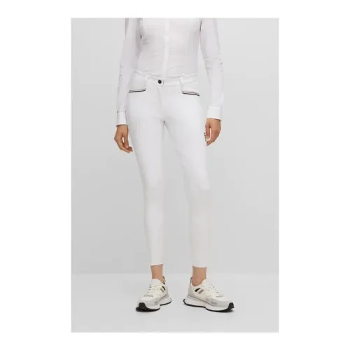 BOSS Equestrian Reithose Hazel Kniebesatz Damen - White -  Farbe: White, Grösse Bekleidung Damen: L