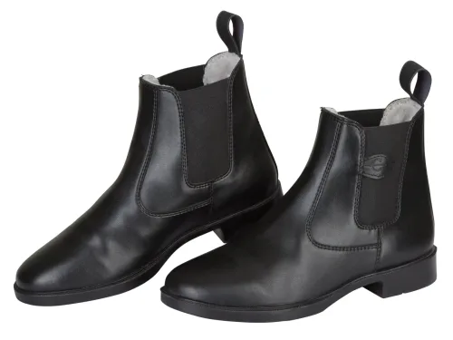 Covalliero Reitstiefelette Oslo gefüttert - Schwarz -  Grösse Bekleidung Damen: 42