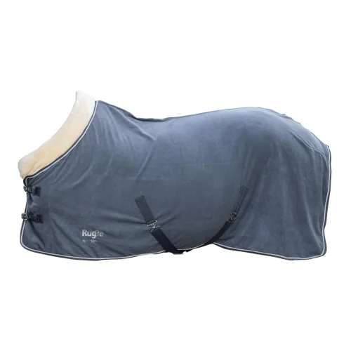 Fleecedecke RugBe Royal - Graphite -  Grösse Pferdedecke: 135 cm