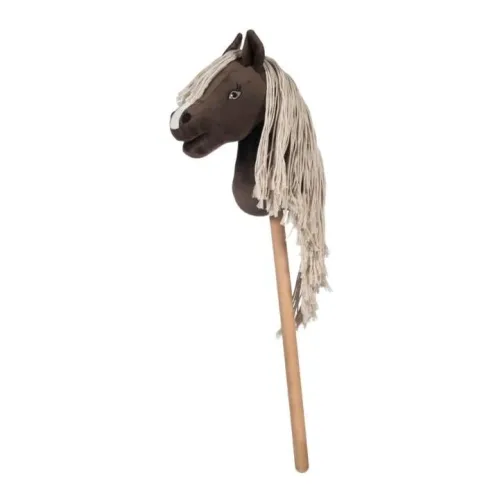 HKM Hobby Horse -Professional Slim Line - Dunkelbraun -  One Size: One Size, Farbe: Dunkelbraun