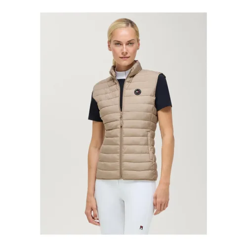 Tommy Hilfiger Equestrian Steppweste Serano Damen - Beige -  Grösse: M, Farbe: Beige
