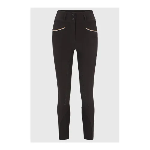 BOSS Equestrian Reithose Hailey Vollbesatz Damen - Mole -  Farbe: Mole, Grösse Bekleidung Damen: XL