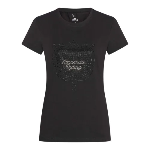 Imperial Riding T-Shirt IRHImperial Love Damen - Black -  Grösse Bekleidung Damen: M