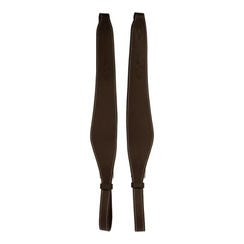 Dy'on Leder Steigbügelriemen Mono - Braun -  Farbe: Braun, Grösse: M