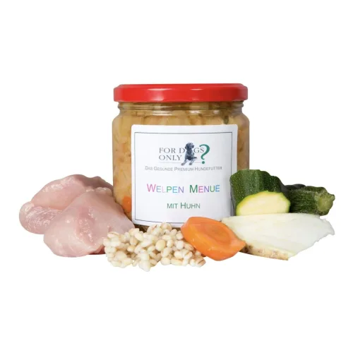 For Dogs Only?, For Dogs Only? Premium Hundefutter Welpenmenue