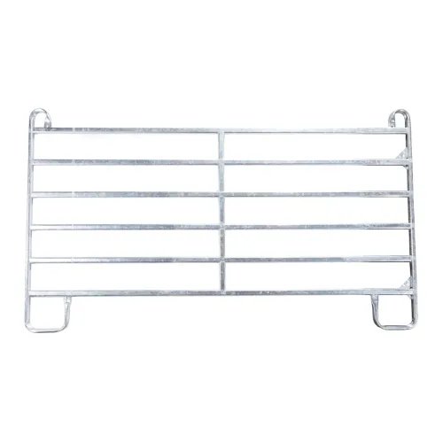 Hauptner Weidepanel - Zaunelement ohne Tor - Grau -  Länge: 3,6 m