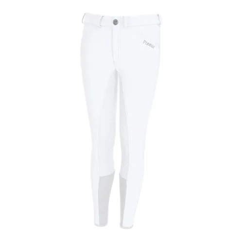 Pikeur Reithose Braddy Vollgrip Kinder - weiss Farbe: Weiss, Grösse Kinder: 128