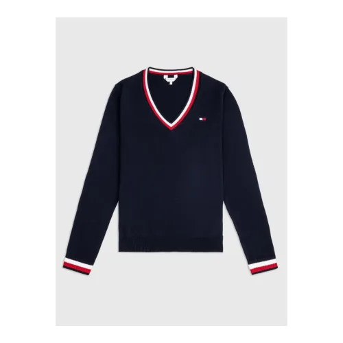Tommy Hilfiger Equestrian Pullover Indiana Damen - Desert Sky -  Grösse Bekleidung Damen: XXS