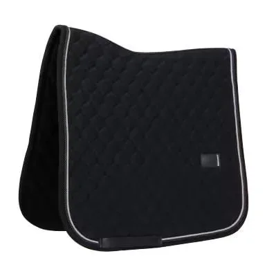 Kentucky Schabracke onion quilt rubber logo Dressur - Schwarz -  Farbe: Schwarz, Grösse: One Size