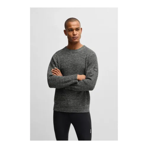 BOSS Equestrian Pullover Rayn - Greymelange -  Grösse: XL