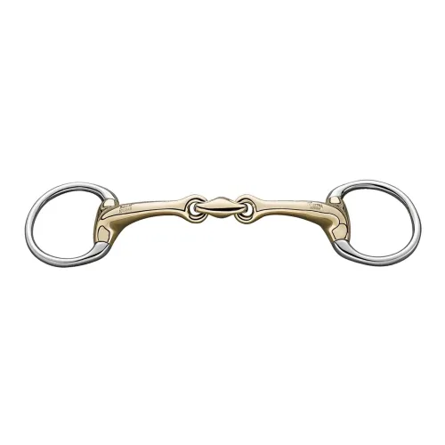 Sprenger Dynamic RS Olivenkopftrense Unterlegtrense 14 mm doppelt gebrochen - Sensogan Gebisslängegrösse: 12.5 cm