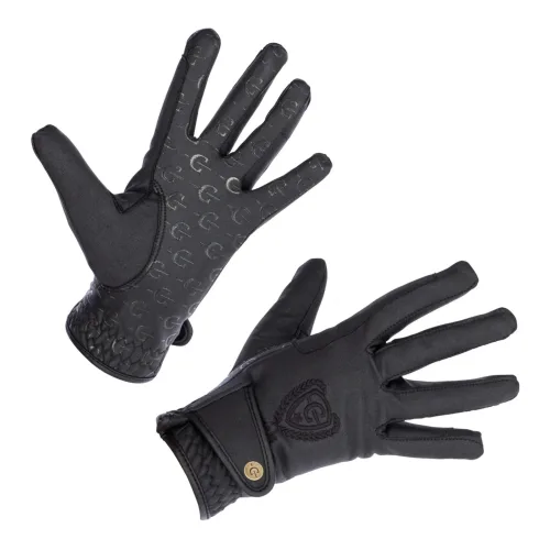 Covalliero Winterreithandschuh Mora - Schwarz -  Grösse Handschuhe: M