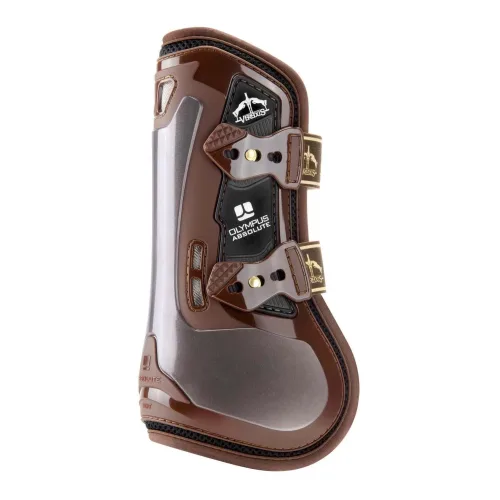 Veredus Gamaschen Olympus Absolute Front - braun Farbe: Braun, Grösse Beinschutz: L