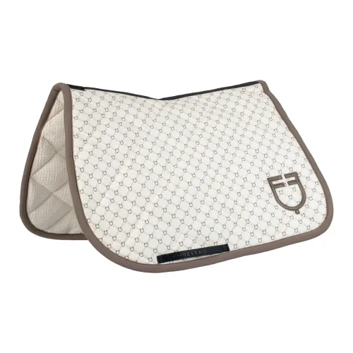 Equestro Springschabracke Mongram Print - Oxford Tan -