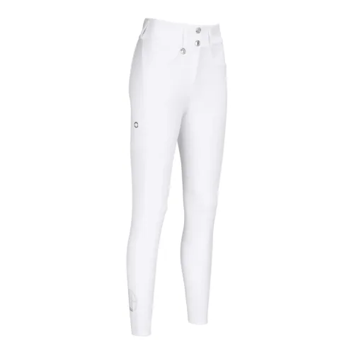 Pikeur Reithose Vollgrip Midwaist Damen - White -  Farbe: White, Grösse Bekleidung Damen: 42
