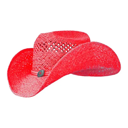 Tombstone Western-Stroh-Hut - Red -  Farbe: Red, Grösse: One Size