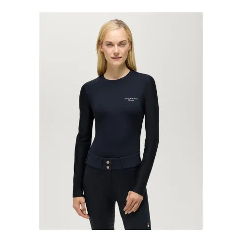 Tommy Hilfiger Equestrian Longsleeve Shirt Adel Sunguard - Desert Sky -  Grösse: L