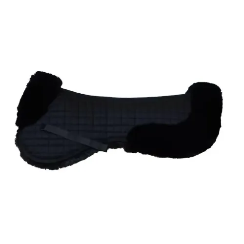 Kentucky Lammfell Sattelpad Absorb - Schwarz -  Grösse: One Size, Farbe: Schwarz