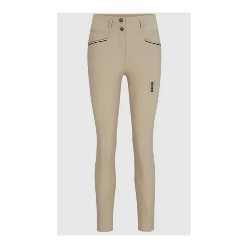 BOSS Equestrian Reithose Hailey Vollbesatz Damen - Beige -  Farbe: Beige, Grösse Bekleidung Damen: XL