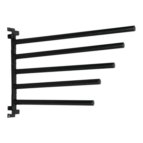 Waldhausen Schabrackenhalter 5-Schwenkarme - Schwarz -
