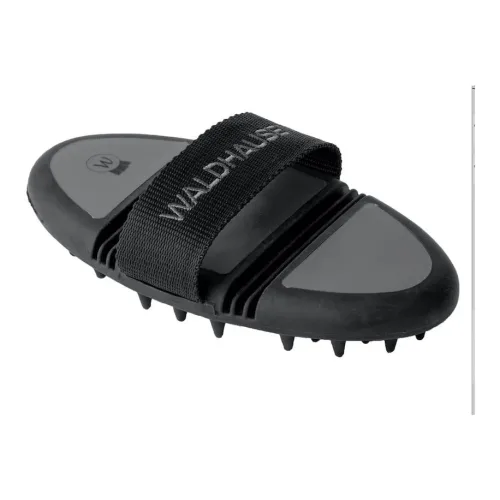 Waldhausen Massagestriegel Flex - Schwarz/Grau -