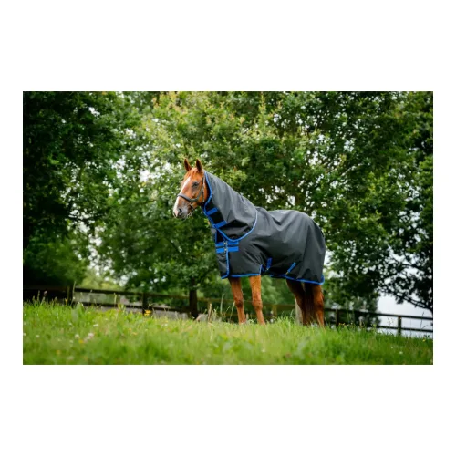 Horseware Weidedecke Amigo Ripstop 900 Plus 200g - Black/Classic Blue -  Grösse Pferdedecken: 130 cm