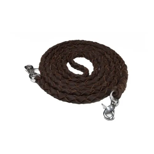 F.R.A Zügel jack zu Bosal tigo - Braun -  Länge: 300 cm