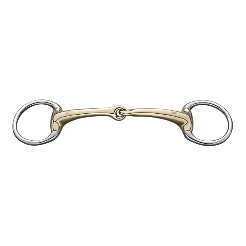 Sprenger Dynamic RS Olivenkopf Unterlegtrense 14 mm einfach gebrochen - Sensogan Gebisslängegrösse: 11.5 cm