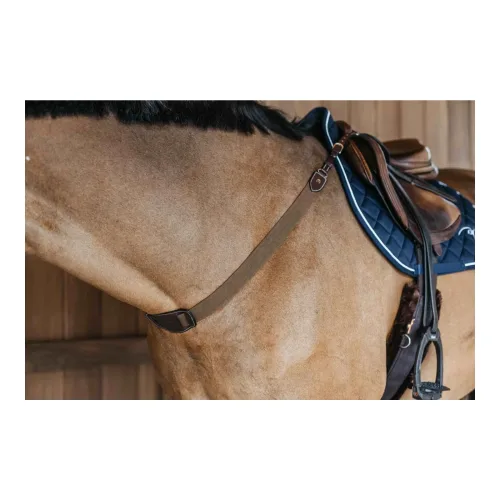 Dy'on Brustband Elastisch D Collection - Braun -  Farbe: Braun, Grösse Zaum: Cob