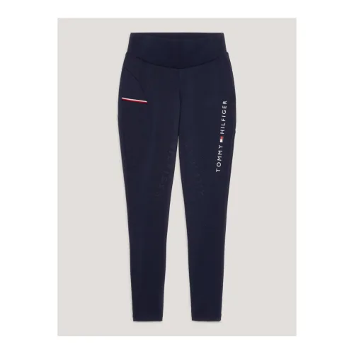 Tommy Hilfiger Equestrian Reitleggings Elmira Winter Vollbesatz Damen - Desert Sky -  Farbe: Desert Sky, Grösse Bekleidung Damen: L