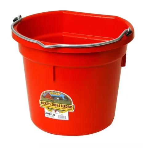 Little Giant FlatBack Eimer - rot Inhalt: 8 l