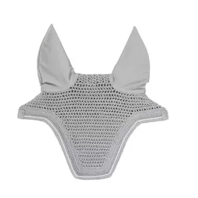 Kentucky Fliegenhaube Wellington diamond rope - Grau -  Grösse Pferd: Full, Farbe: Grau