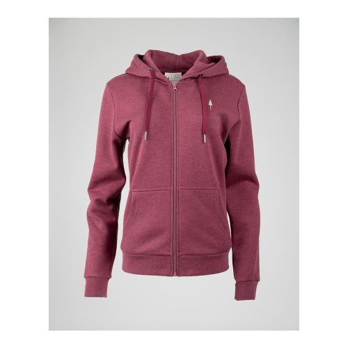 Nikin, NIKIN TreeHoodie Zip (Women) - Bordeaux Mel