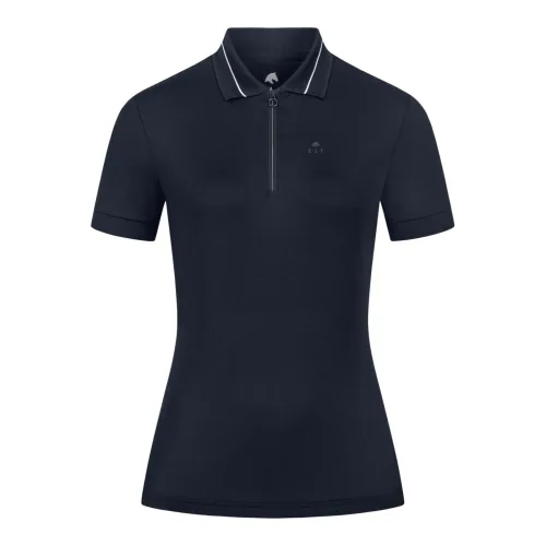 Elt Funktions-Poloshirt Prag - Tiefblau -  Farbe: Tiefblau, Grösse Bekleidung Damen: M