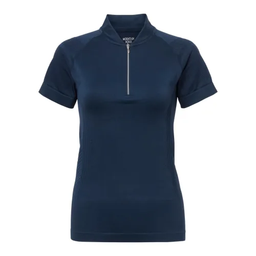 Mountain Horse Motion Short Sleeve - Navy -  Grösse: S/M