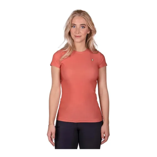 QHP Sportshirt Menton Damen - Amber Gold -  Farbe: Amber Gold, Grösse Damen: 40