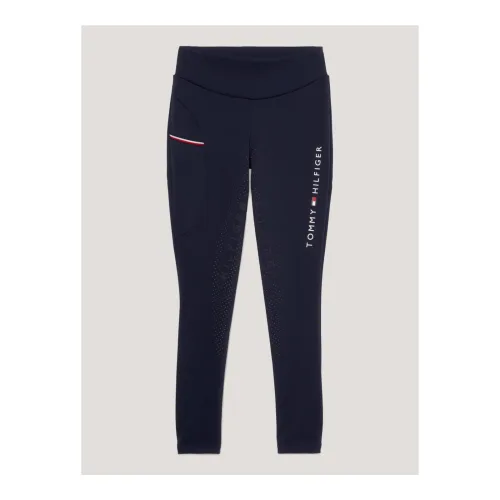 Tommy Hilfiger Equestrian Reitleggings Elmira Vollgrip Damen - Desert Sky -  Grösse Bekleidung Damen: S