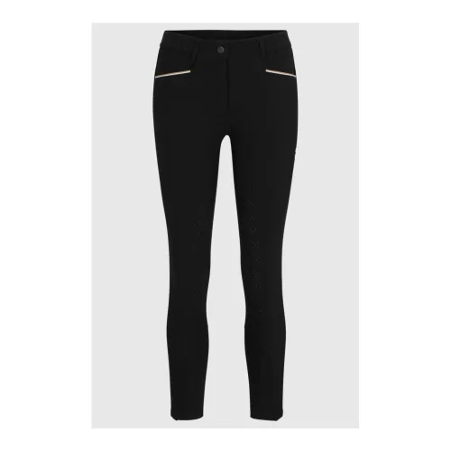 BOSS Equestrian Reithose Heather Vollbesatz Damen - Black -  Grösse Bekleidung Damen: XS, Farbe: Black