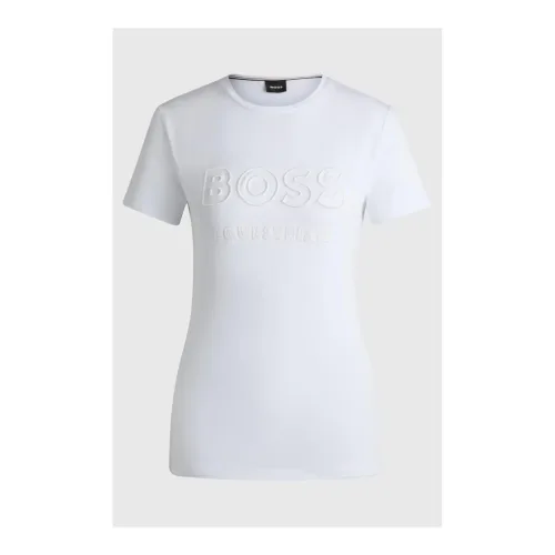 BOSS Equestrian T-Shirt Maya Damen - White -  Farbe: White, Grösse Bekleidung Damen: XXS