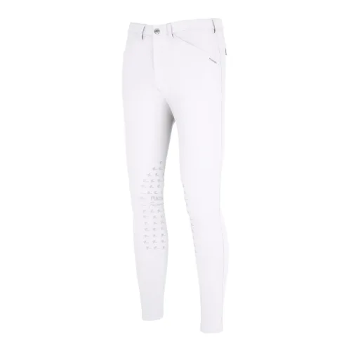 Pikeur Reithose New Rodrigo Kniegrip Herren - White -  Farbe: White, Grösse Bekleidung Herren: 50