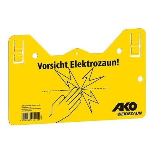 AKO, AKO Warnschild – Vorsicht Elektrozaun!