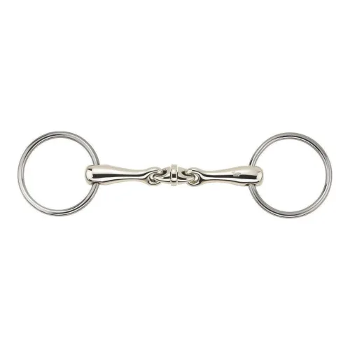 Sprenger Trense WH Ultra Sensogan doppelt gebrochen -16mm - Silber/Gold -  Gebisslängegrösse: 12.0 cm