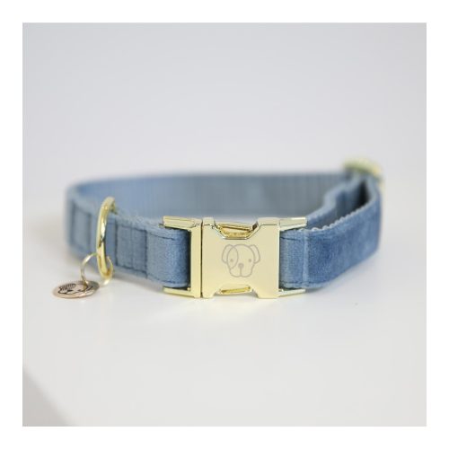 Kentucky Dogwear, Kentucky Dogwear Hundehalsband Velvet - light blue