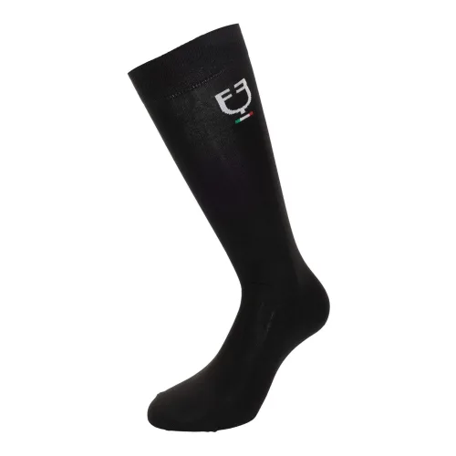 Equestro Reitsocken - Schwarz -  Grösse: M